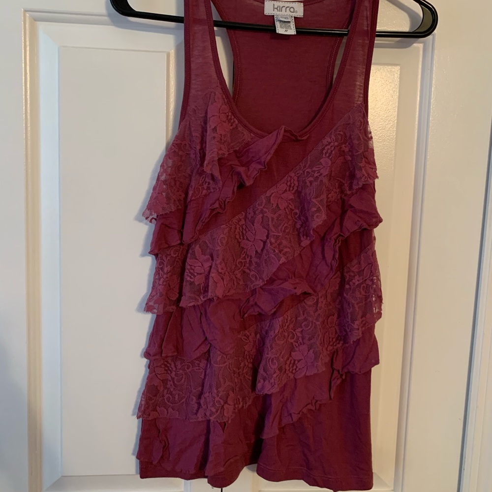 Women’s - m - ruffle tank